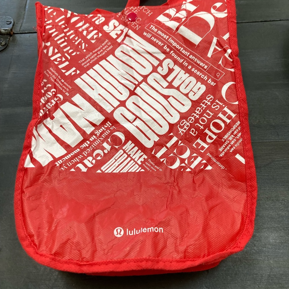Lulu Lemon Bag